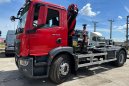 MAN TGL 18.290 4x2 BL + hákový nosič kontejnerů Technocar + HNJ Palfinger PK 12.501 SLD 5